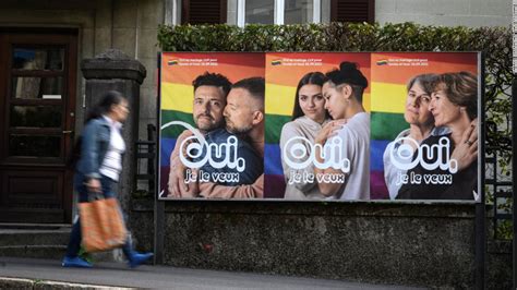 Switzerland Votes To Make Same Sex Marriage Legal By Near Two Thirds