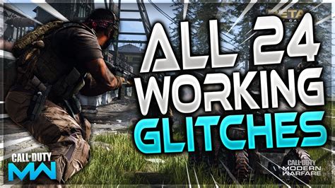 CoD Modern Warfare Glitches ALL 24 NEW WORKING GLITCHES SPOTS