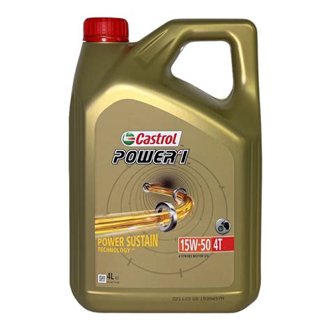 Liter Castrol Power T W Motorrad L Takt W Api Sn