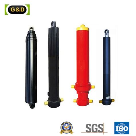 Stages Underbody Hydraulic Telescopic Cylinder For Upper Load Dump