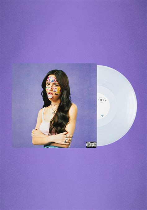 Sour Clear Crystal Vellum Vinyl Olivia Rodrigo Official Store