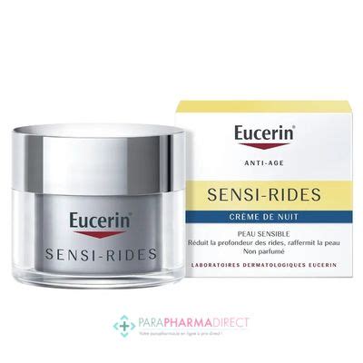 Eucerin Sensi Rides Cr Me De Nuit Anti Rides Ml Paraphamadirect