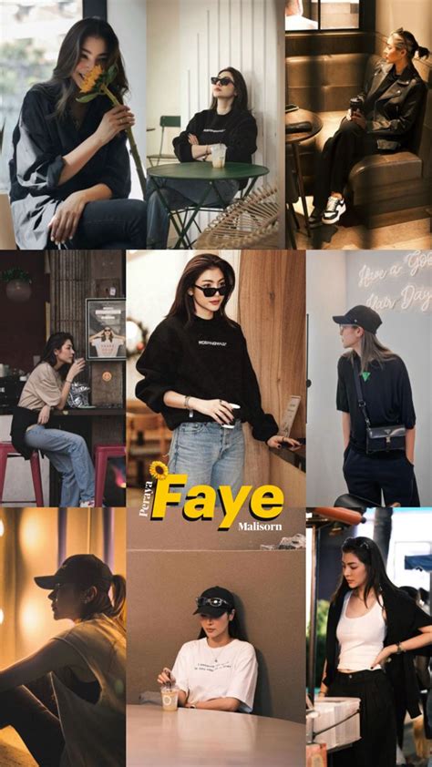 Faye Peraya Malisorn In 2024 Woman Crush Actors Casual Winter Outfits