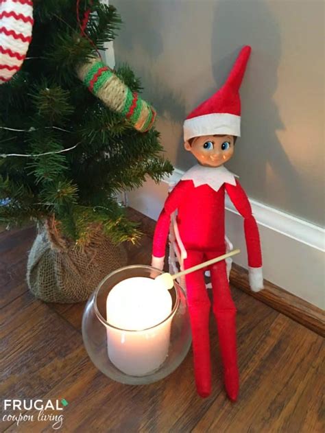 Elf On The Shelf Ideas Marshmallow Roast