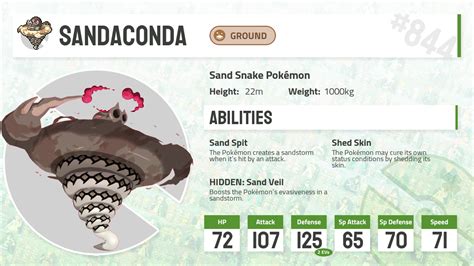 0844 Gigantamax Sandaconda Pokecharms PokéDex