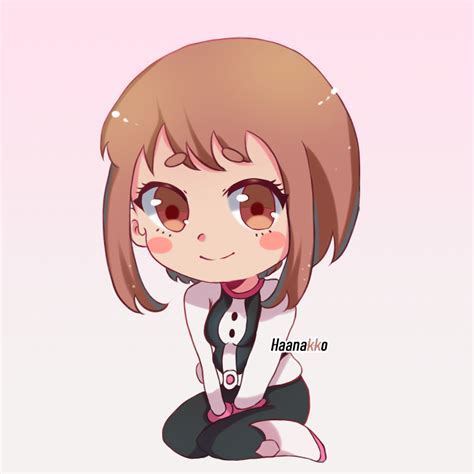 Ochaco Uraraka Fan Art By Haanakko On Deviantart Sailor Moon