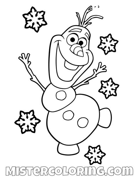 Olaf Coloring Pages Free Snowman Coloring Pages Disney Coloring