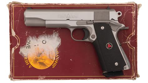 Colt Delta Elite Government Model Semi Automatic Pistol With Box Rock