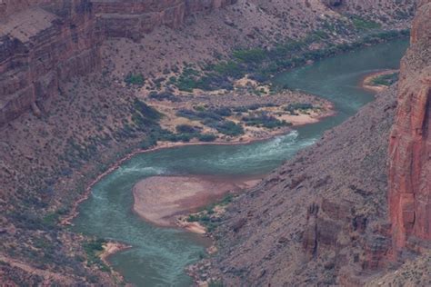 Colorado River Beaches Toroweap Overlook Tuweep Area Grand Canyon