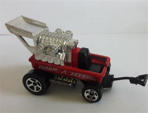 Red Radio Flyer Wagon Hot Wheels