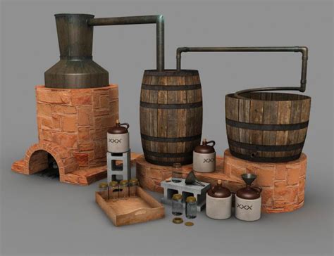 Moonshine Still 3d Models For Daz Studio And Poser