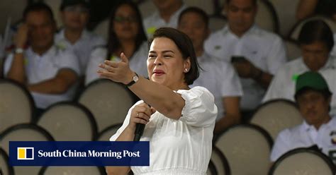 Philippine Vice President Sara Duterte Quits Marcos Jnrs Cabinet In