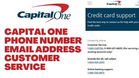 Phone Number Capital One Email Address Contact And