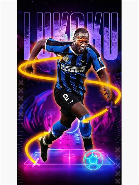 Art Romelu Lukaku Poster For Sale By Belangkuda Redbubble