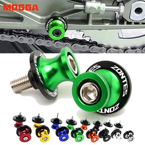 Carretes Basculantes Para Motocicleta Accesorios CNC De 8MM Para Zontes