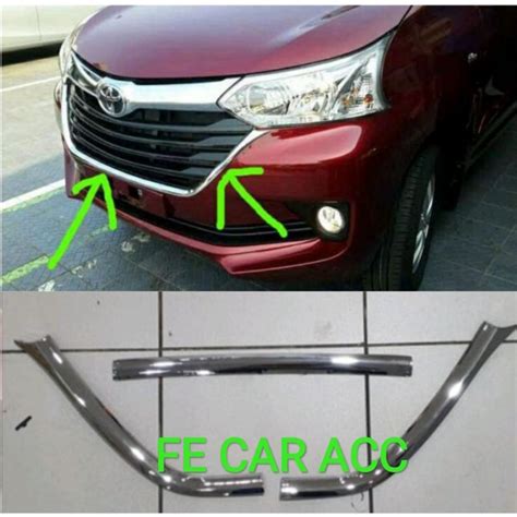 Jual LIST GRILL BEMPER BAWAH GRAND NEW AVANZA XENIA 2015 2016 2017 2018