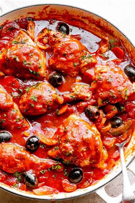 This Is The Quickest And Easiest Chicken Cacciatore Recipe Around Full