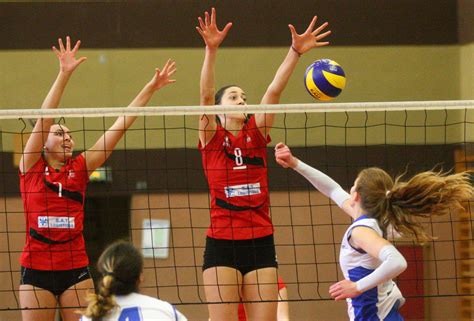 Volley ball Nationale 2 féminine ASPTT Mulhouse II Saint Chamond