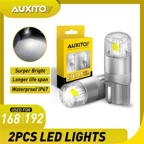 X Auxito T Led License Plate Light Car Interior Bulb White