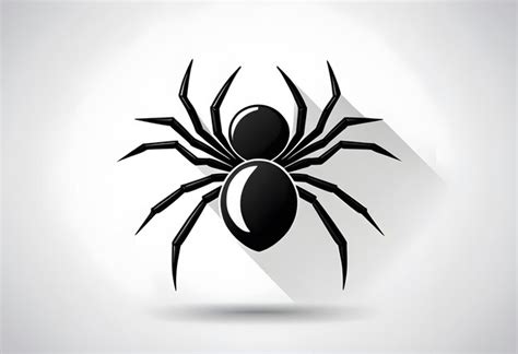 Black Spider Black Spider Icon Vector Image Premium Ai Generated Image