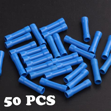 Pcs Bv Terminator Awg Cable Wire Splice Blue Insulated