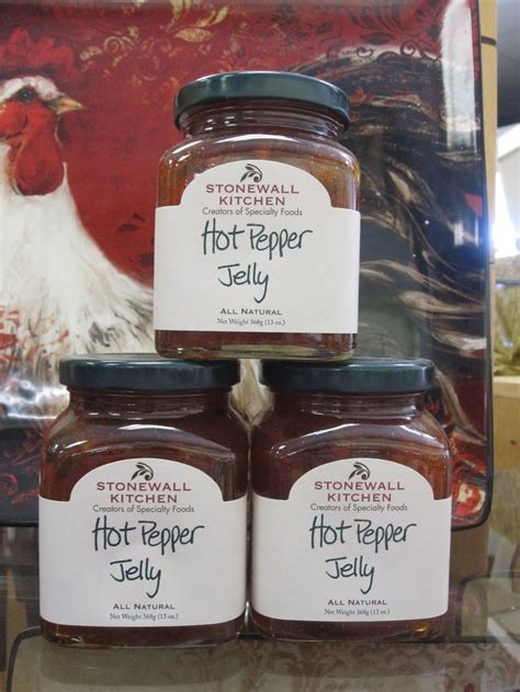 Stonewall Kitchen Hot Pepper Jelly A Sweet And Spicy Jam Great For