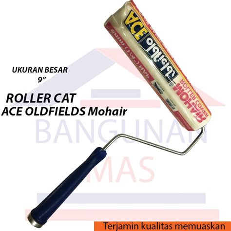 Jual Roll Cat Ace Oldfields Mohair Besar Kuas Roll Ace Mohair