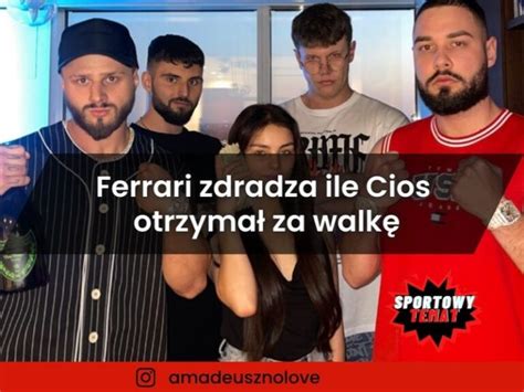 Ferrari Zdradza Ile Cios Otrzyma Za Walk Sportowy Temat