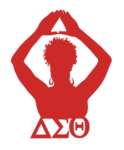 Delta Sigma Theta 1913 Hand Sign Cut File Silhouettecricut Etsy