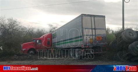 Hoy Tamaulipas Accidentes En Tamaulipas Por Pavimento Humedo Derrapa