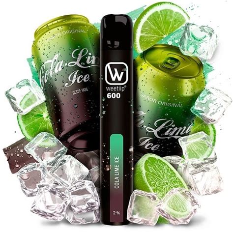 POD DESECHABLE WEETIIP COLA LIME Mundo Vapor