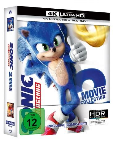 Sonic The Hedgehog K Ultra Hd Blu Ray Blu Ray Movie Collection