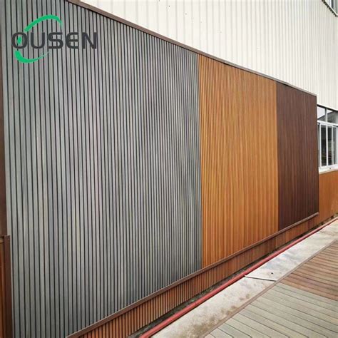 Foshan Building Material Wood Plastic Composite Wpc Outdoor Wall