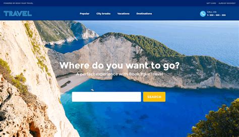 Book Your Travel - Online Booking WordPress Theme by themeenergy ...