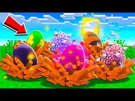 HATCHING 7 *SECRET* DRAGON EGGS IN MINECRAFT! - Minecraft Videos