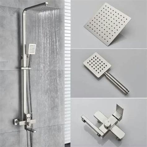 Jual Shower Tiang Stainless Sus Shower Column Minimalis Stainless