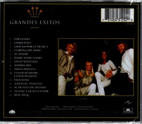 Cd Abba Oro Grandes Éxitos En Español Almacenes La Música