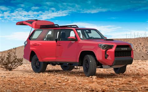 Toyota 4runner Trd Pro Rood Metallic 2021 Opgetuigd 3d Model 179 Max Free3d