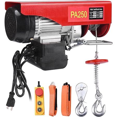 Happybuy 440 LBS Lift Electric Hoist 110V Electric Hoist Remote