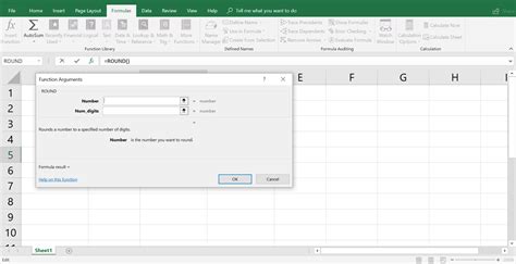 How To Use Round Function In Excel