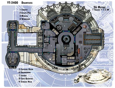 (SciFi) Starship Blueprints | RPG PUB