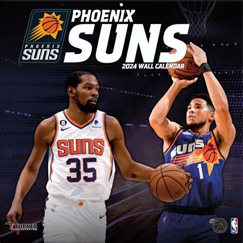 Amazon Turner Sports Phoenix Suns X Team Wall Calendar