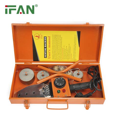 Ifan Oem Ppr Pipe Hot Welding Machine Red Mm Hdpe Plastic Ppr Pipe