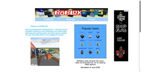 I made a remake of ROBLOX from June 2006 - Creations Feedback ...