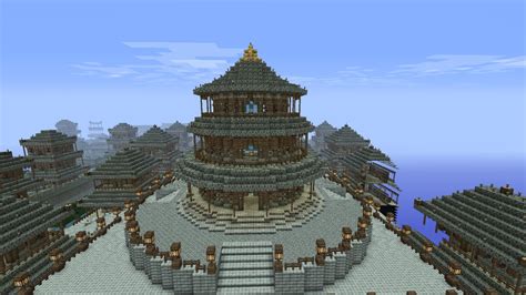 Ancient Chinese City Of Xian Minecraft Project