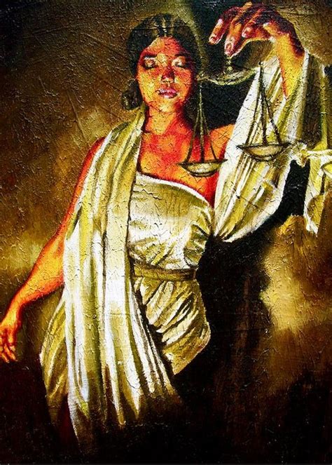 Blind Lady Justice Painting at PaintingValley.com | Explore collection of Blind Lady Justice ...