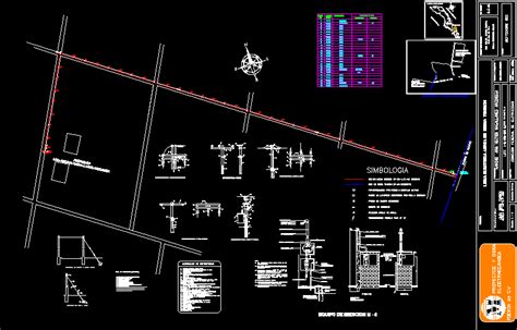 Subestacion Tipo Pedestal En AutoCAD Librería CAD