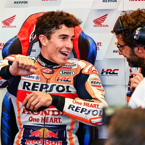 Marc Márquez Volta A Pilotar Honda Durante Teste Em Misano Notícia De