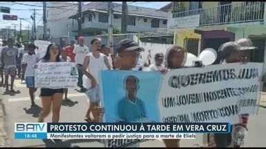 Batv Salvador Moradores Protestam Pela Quarta Vez Por Morte De