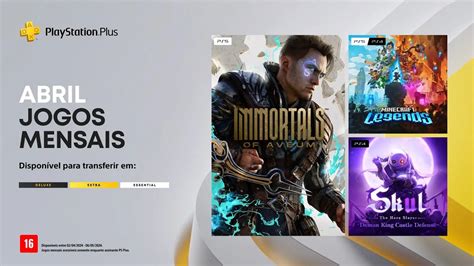 Novos Jogos Ps Plus Essential De Abril De 2024 Liberados